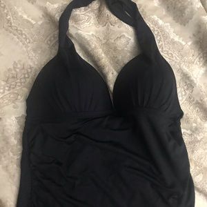 Black Tankini Top